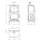 Nordica Isotta Forno EOS s troubou - Černá